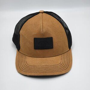Timberland PRO Brown & Black Mesh Snapback Trucker Hat Adjustable Unisex Cotton